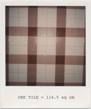 white and brown tiles